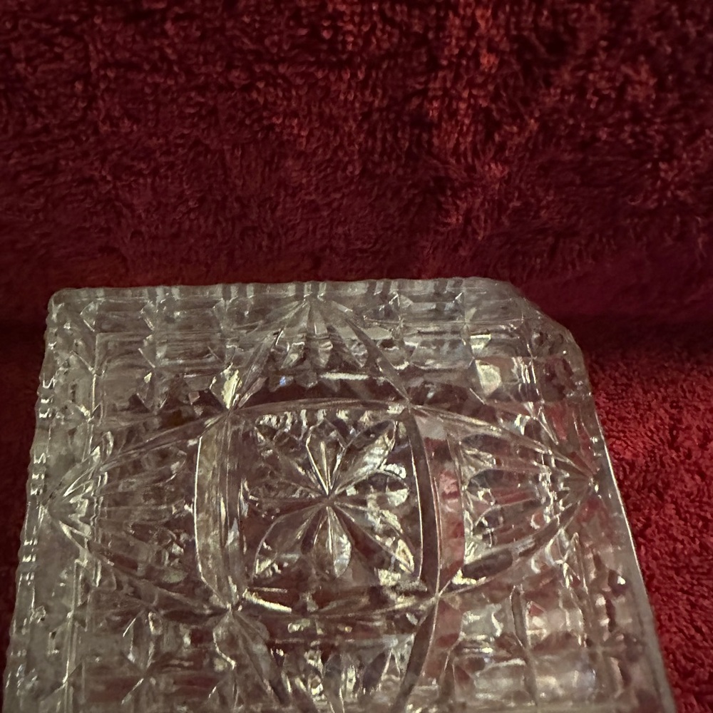 Vintage Crystal box - Picture 2 of 9
